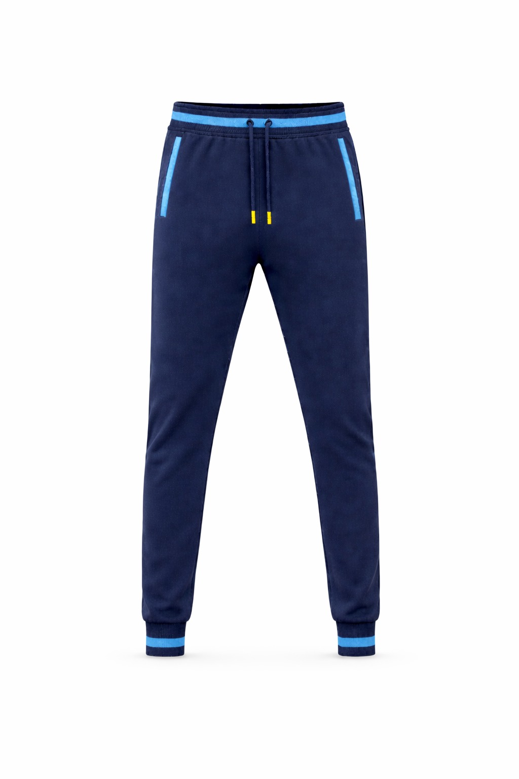 Men's Designer Navy Blue Tech Fleece Tracksuit Set - Image 4